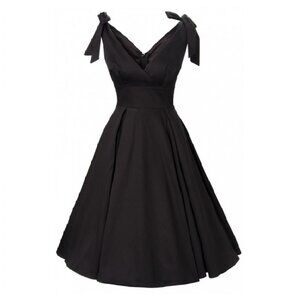 Deadly Dames "Tie Me Up" Swing dress